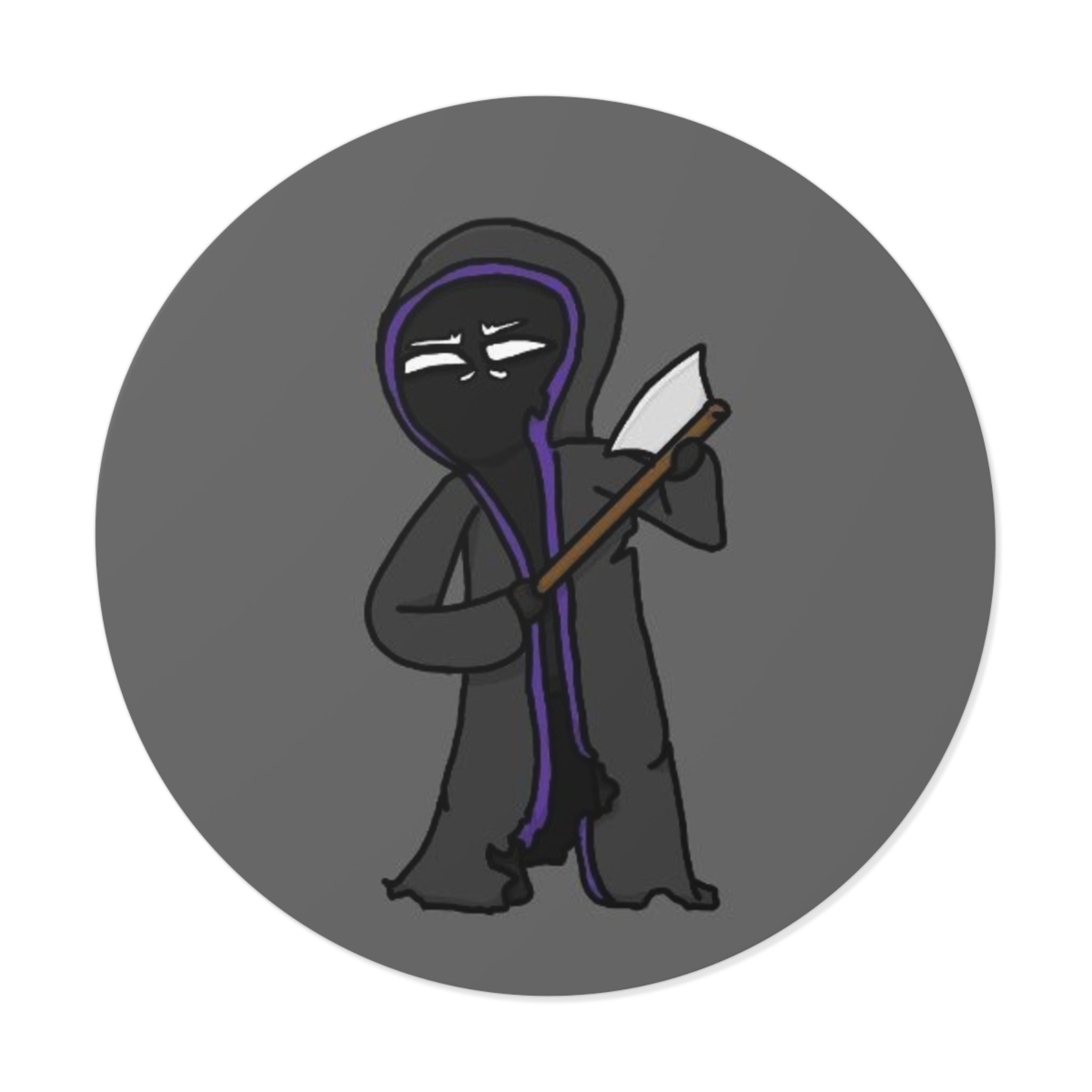 Phyfor | Round Vinyl Sticker | Designed by Happy