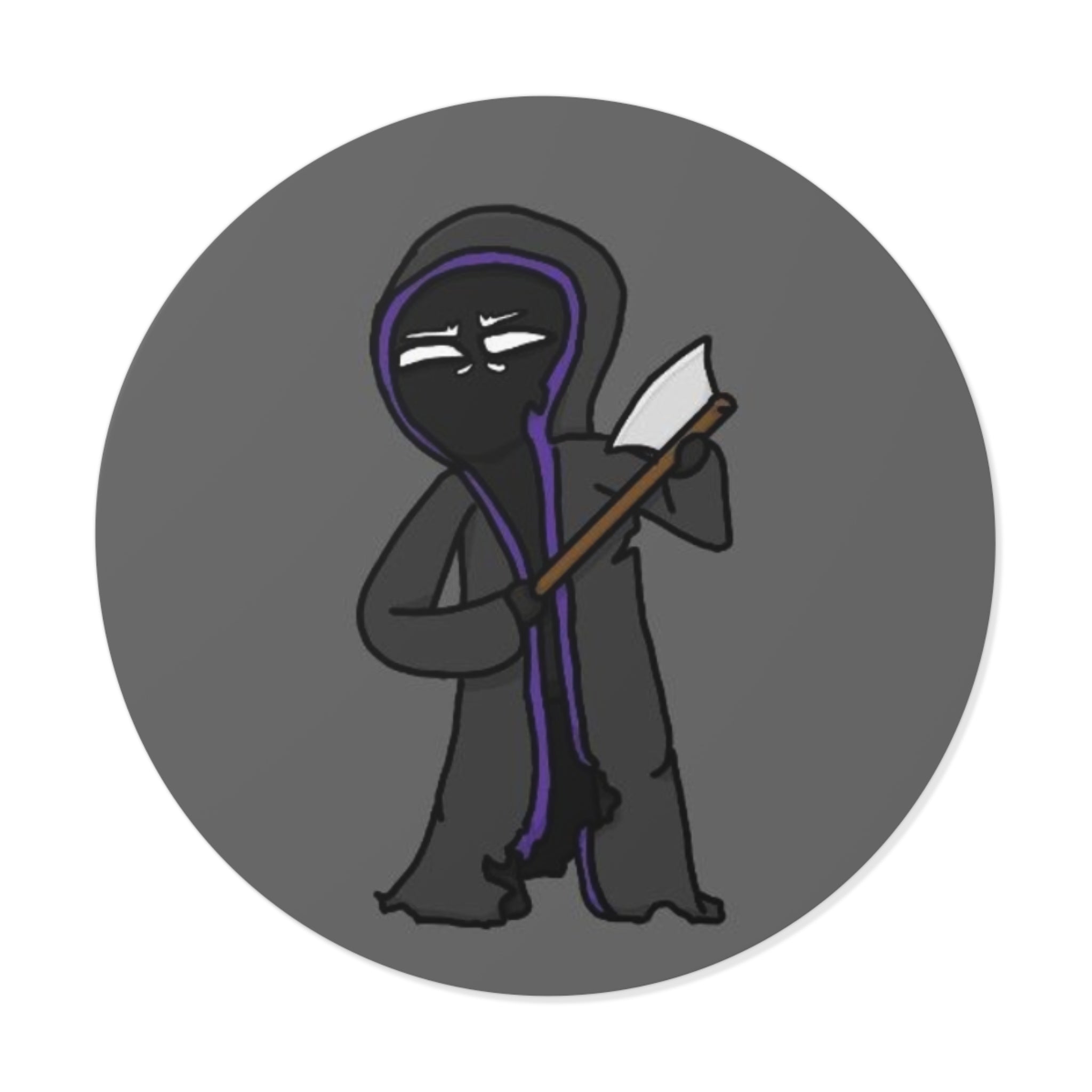 Phyfor | Round Vinyl Sticker | Designed by Happy