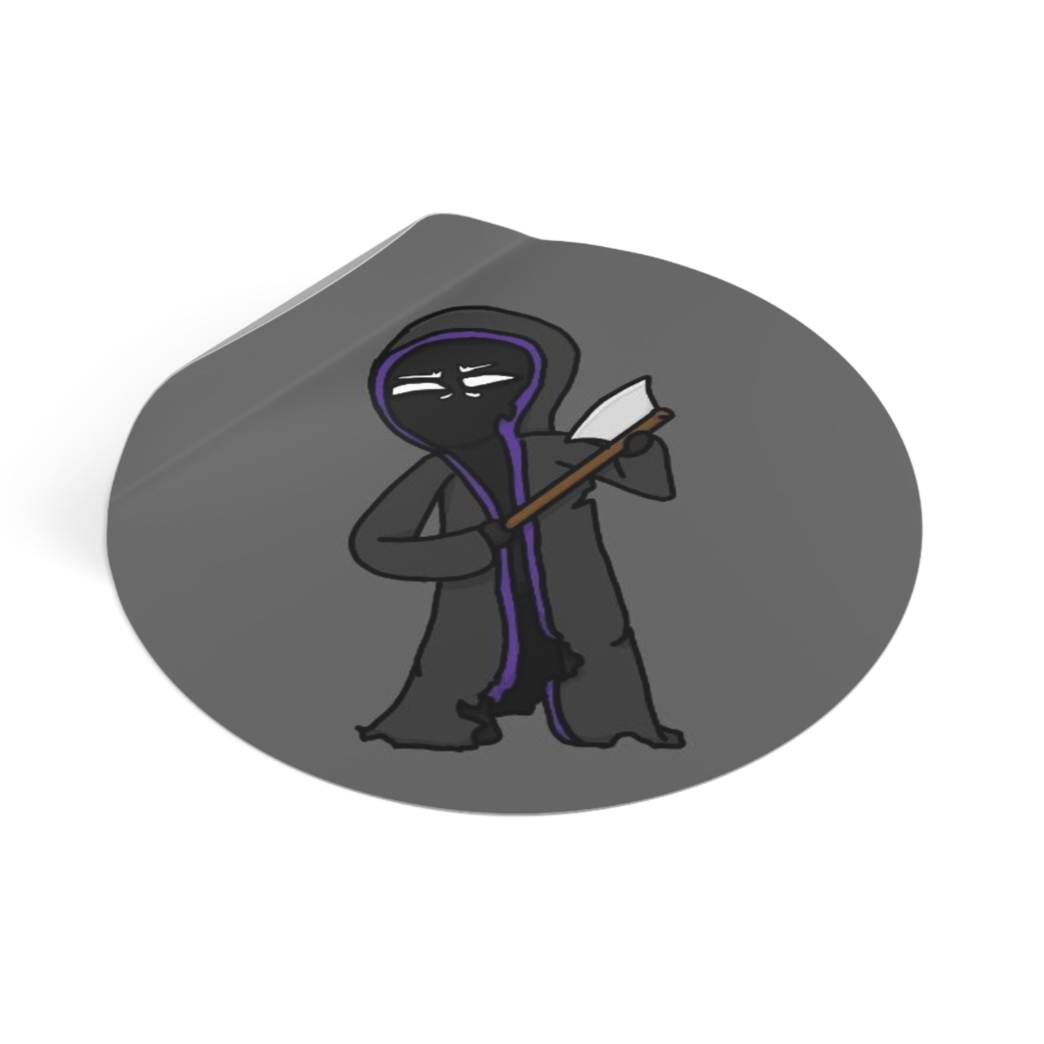 Phyfor | Round Vinyl Sticker | Designed by Happy