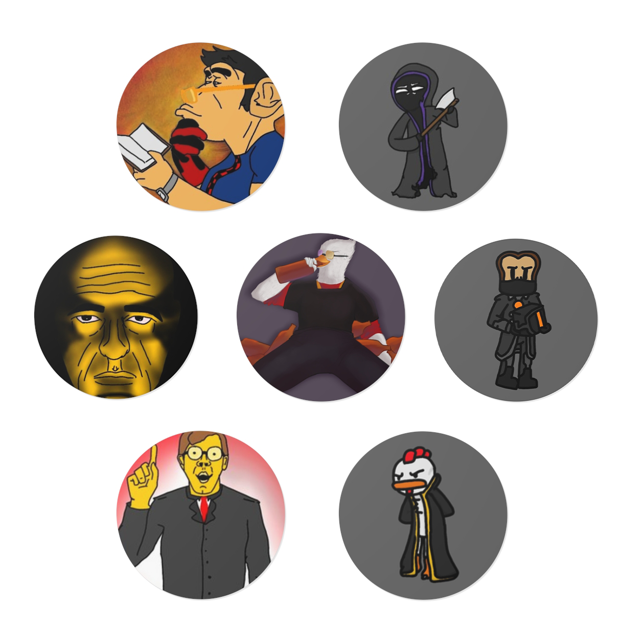 Ultimate Sticker Pack - 3" x 3"